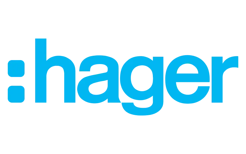 Logo de la marque de knx - Hager